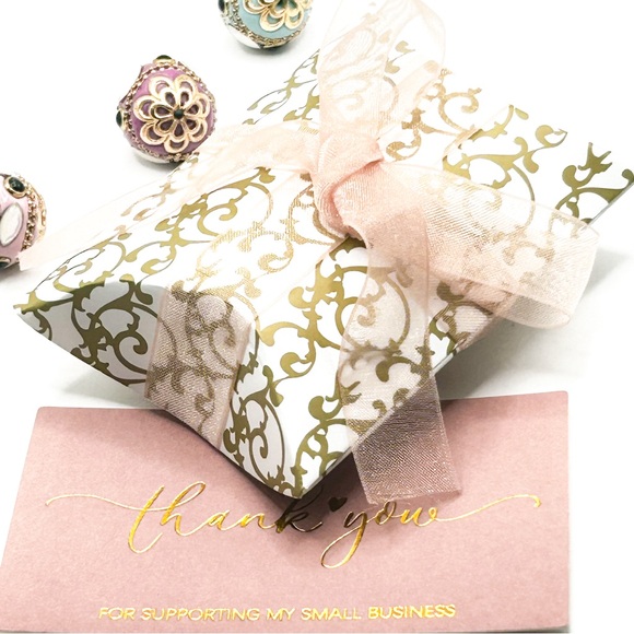 NWOT Sterling silver 18k rose gold plated snowflake necklace pendant 18” - Picture 10 of 10